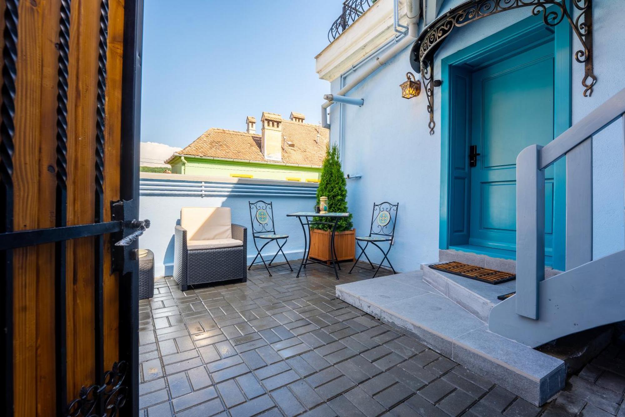 Blue House Citadel Elite Sighisoara Apartman Kültér fotó