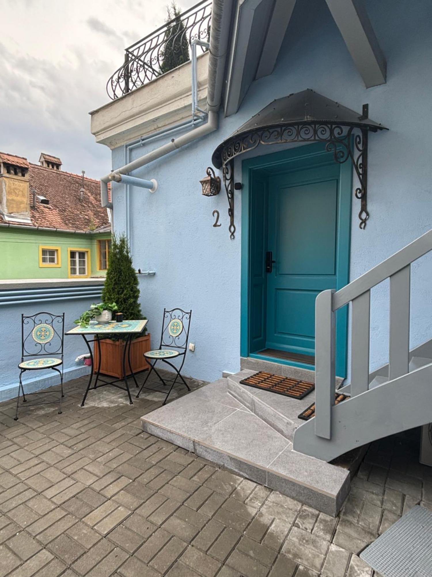 Blue House Citadel Elite Sighisoara Apartman Kültér fotó