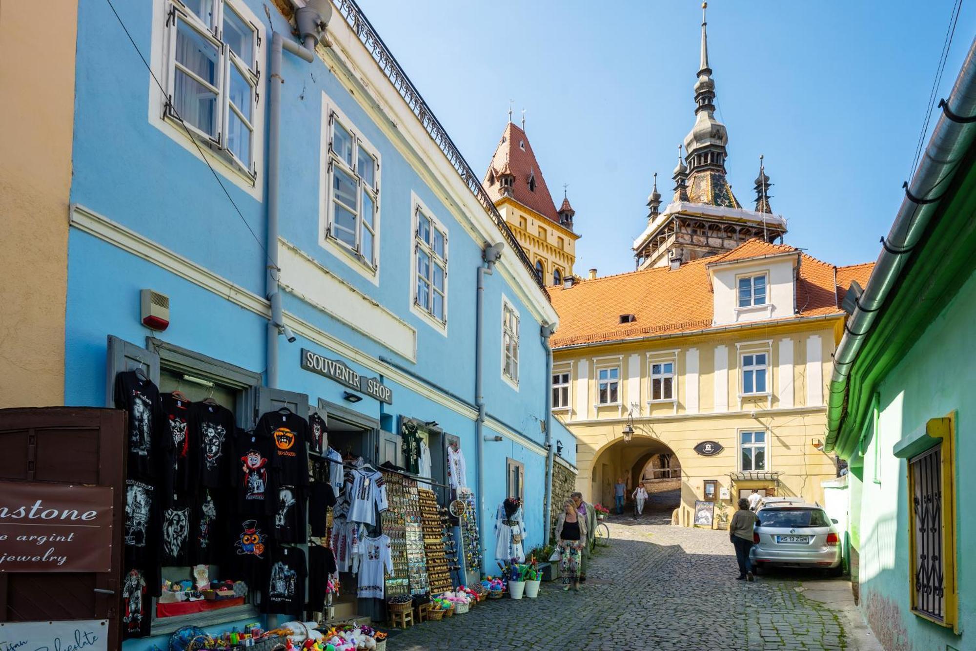 Blue House Citadel Elite Sighisoara Apartman Kültér fotó
