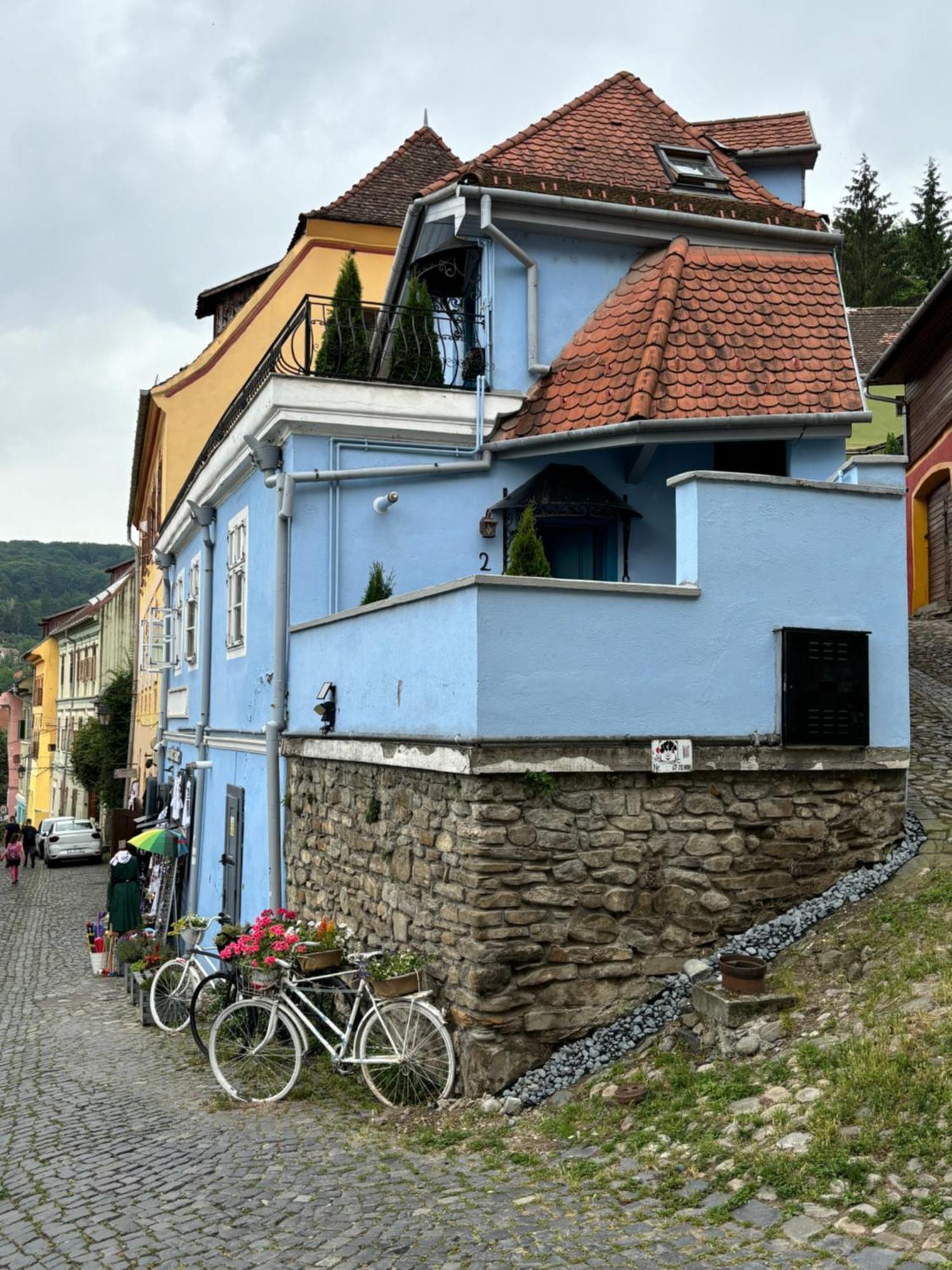Blue House Citadel Elite Sighisoara Apartman Kültér fotó