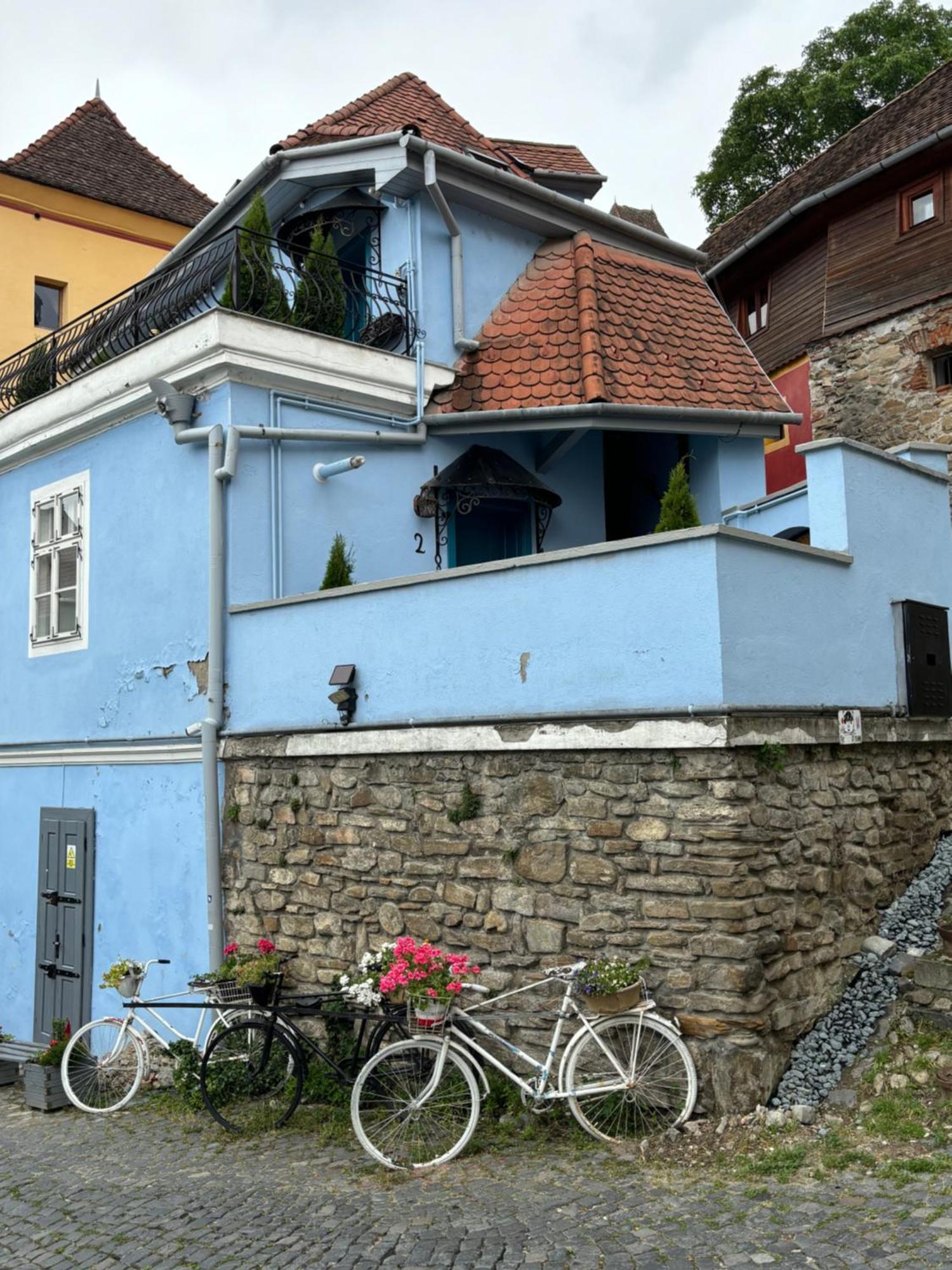 Blue House Citadel Elite Sighisoara Apartman Kültér fotó